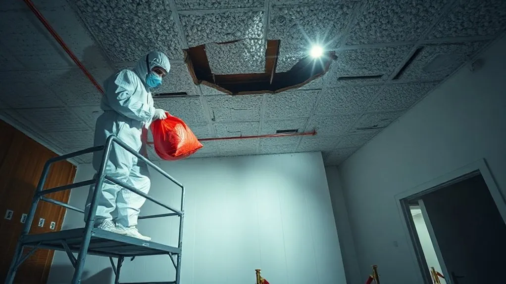 Asbestos Ceiling Removal in Clapton — HSE-licensed specialists