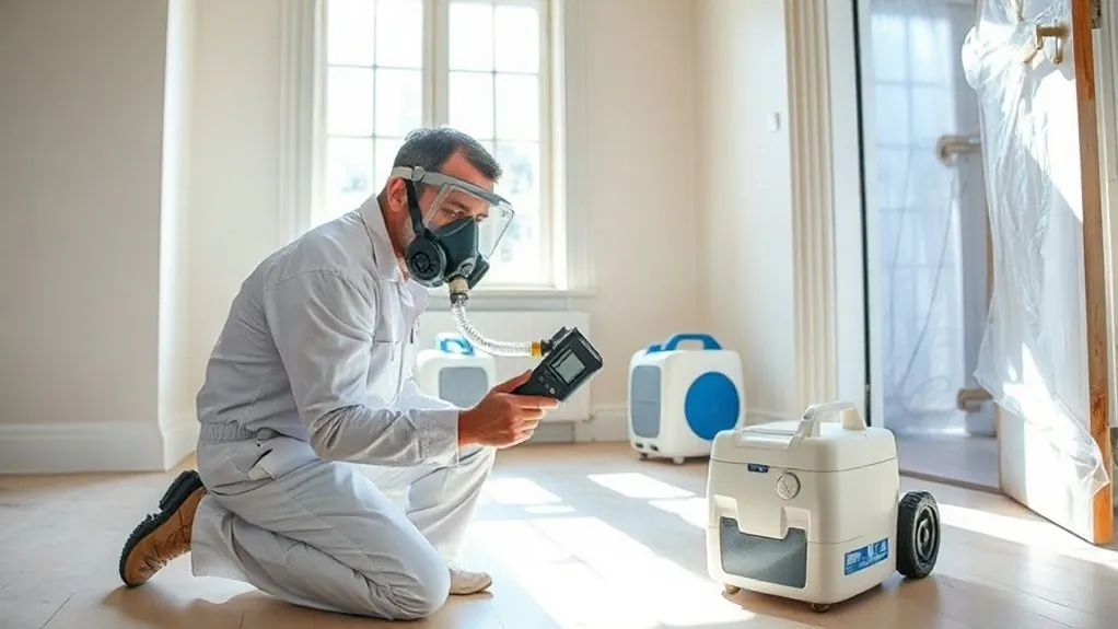 4-Stage Clearance Testing in Clapton — HSE-licensed specialists