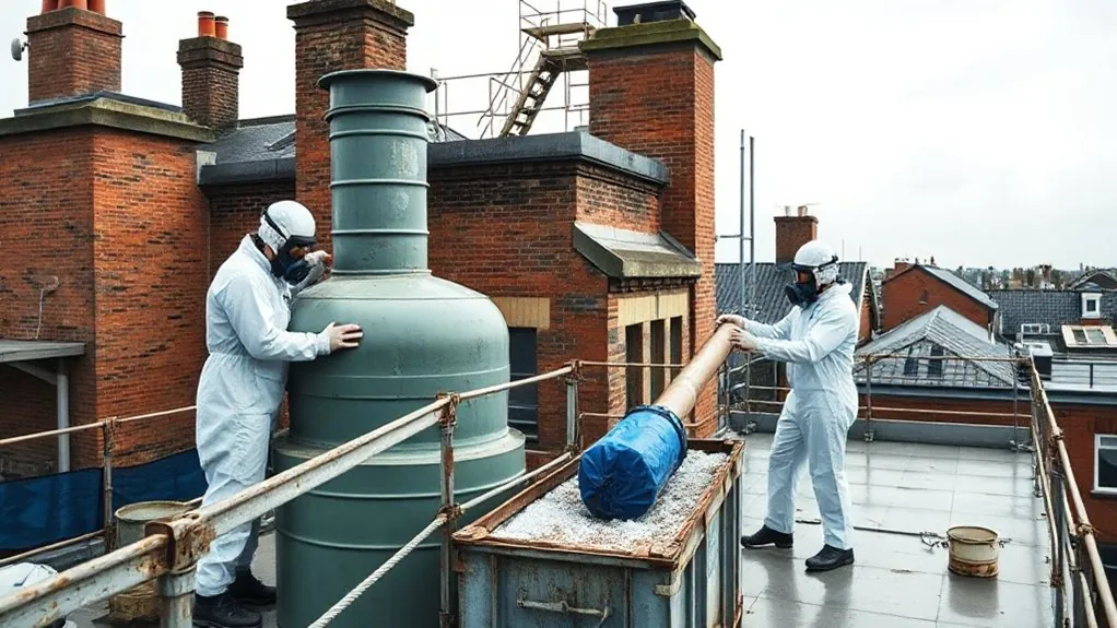 Water Tank & Flue Removal in Clapton — HSE-licensed specialists